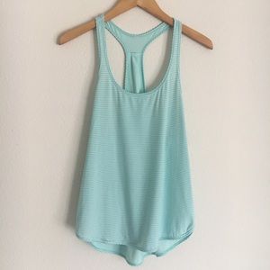 Lululemon 105F Singlet Heathered Fresh Teal EUC